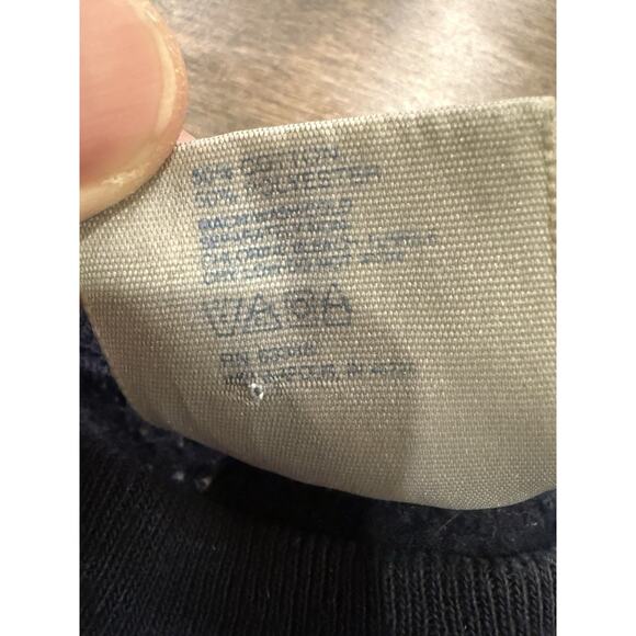 Vintage 90s Logo 7 Heavyweight Mens Navy Notre Dame Fighting Irish Sweatshirt XL - Picture 6 of 13